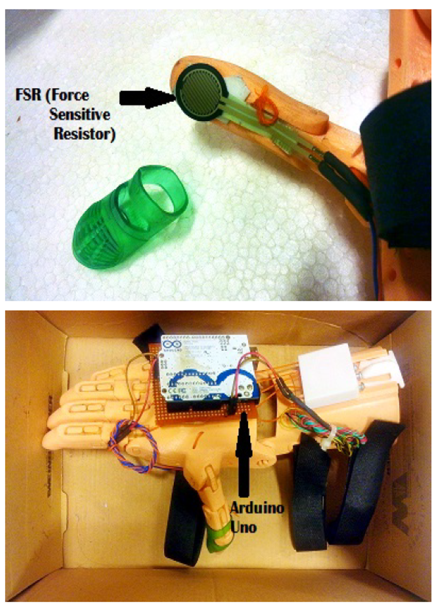 Vibrotactile Stimulation for 3D Printed Prosthetic Hand